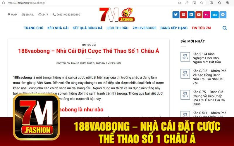 188vaobong – Nhà Cái Đặt Cược Thể Thao Số 1 Châu Á