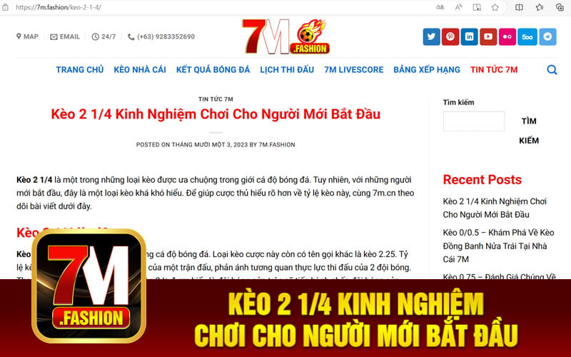 Kèo 2 1/4 Kinh Nghiệm Chơi Cho Người Mới Bắt Đầu