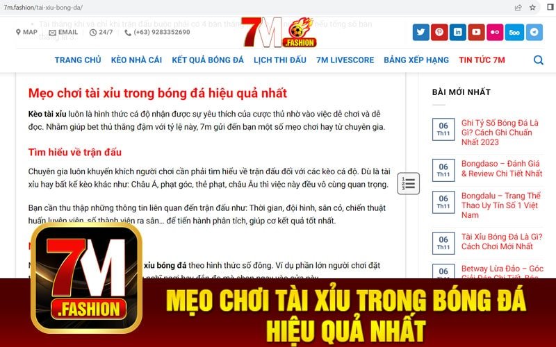 Mẹo chơi tài xỉu trong bóng đá hiệu quả nhất
