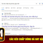 Kèo Chấp Bóng Đá - Tổng Hợp Các Kèo Phổ Biến